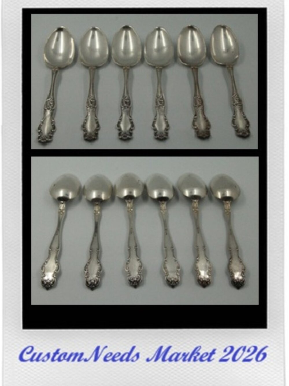 Vintage & Rare Hamilton Spoons (Set of 6) (1904)
